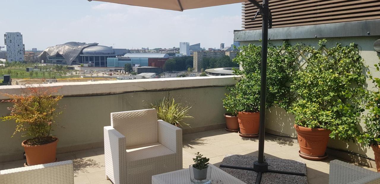 City Life Sky Apartment- Mico- Breathtaking Penthouse ミラノ エクステリア 写真